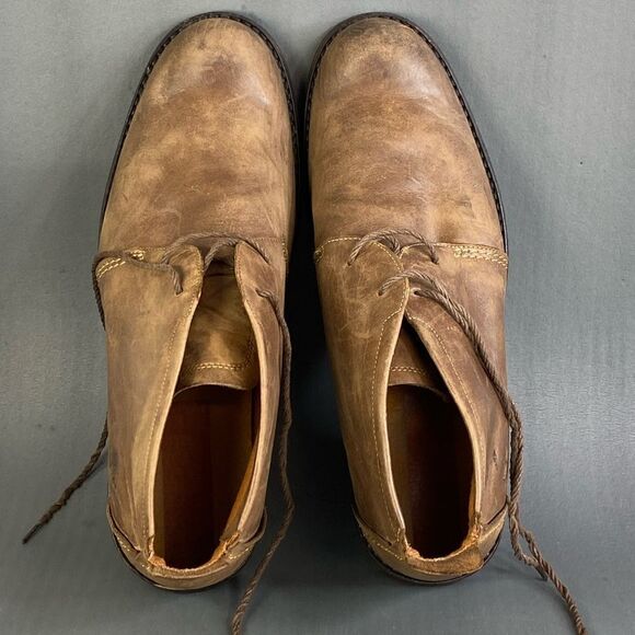 Timberland Earthkeepers Men's Brown Leather Ankle Boots Size 12 - Picture 6 of 8